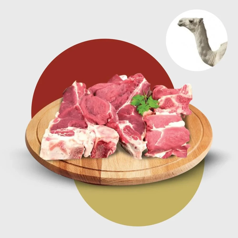 Camel meat with bone